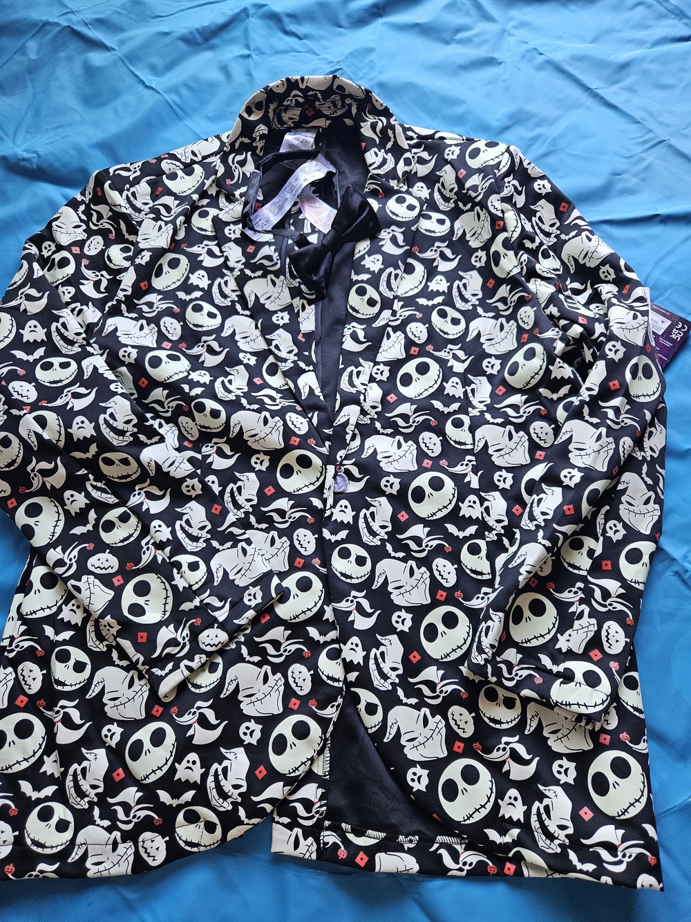 The Nightmare Before Christmas glow-in-the-dark blazer